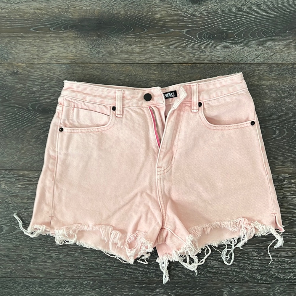 Alexander Wang pink shorts, size 26